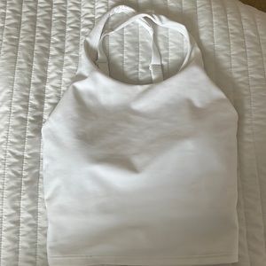 Cropped athletic tank